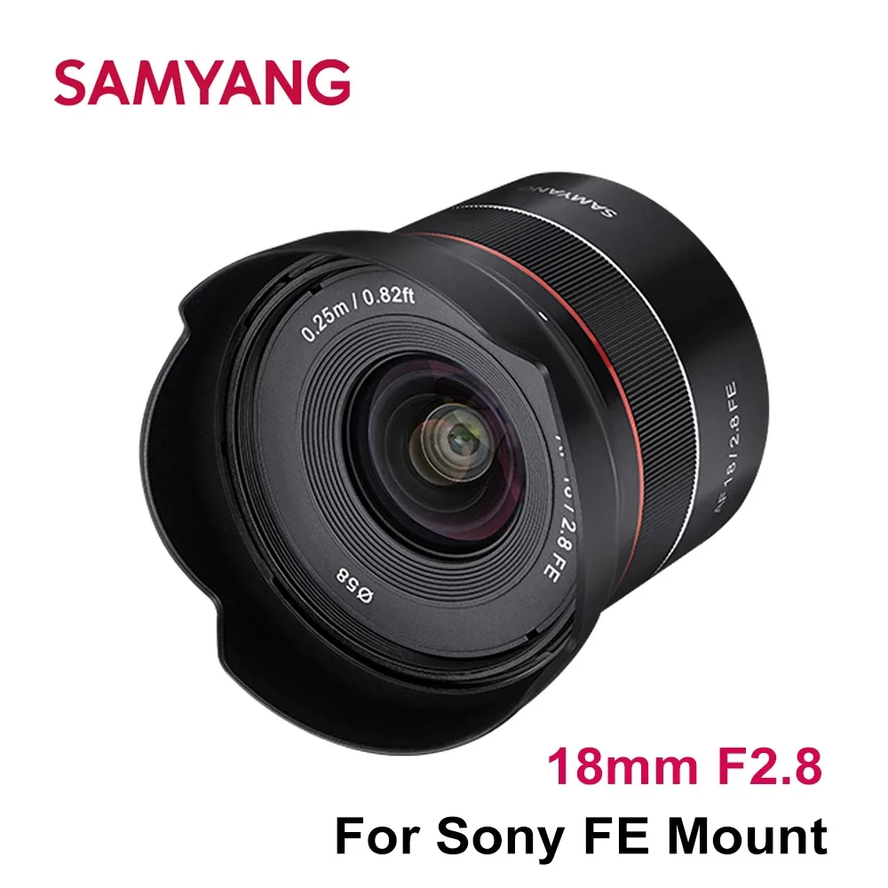 Объектив для камеры Samyang 18 мм F2.8 FE с автофокусом полноразмерный