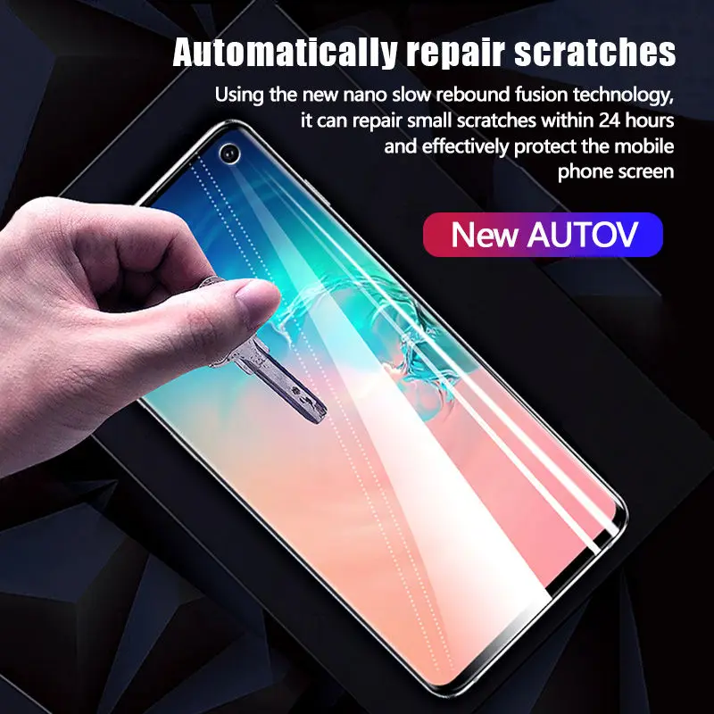 2pcs hydrogel film for samsung galaxy s10 s20 s9 s8 s21 plus note 20 ultra screen protectors for samsung note 8 9 10 plus s20fe free global shipping