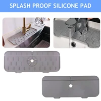 sink splash guard washable splash catcherfaucet absorbent mat silicone faucet drip catcher ultra absorbent faster drying mat