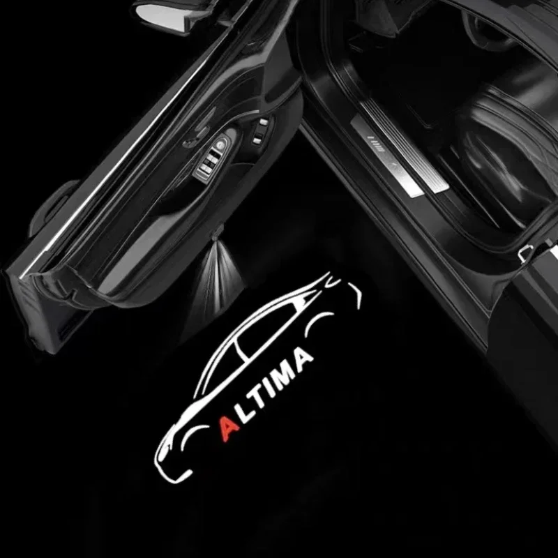 2 шт. светодиодные лампы приветствия двери автомобиля с логотипом проектора для