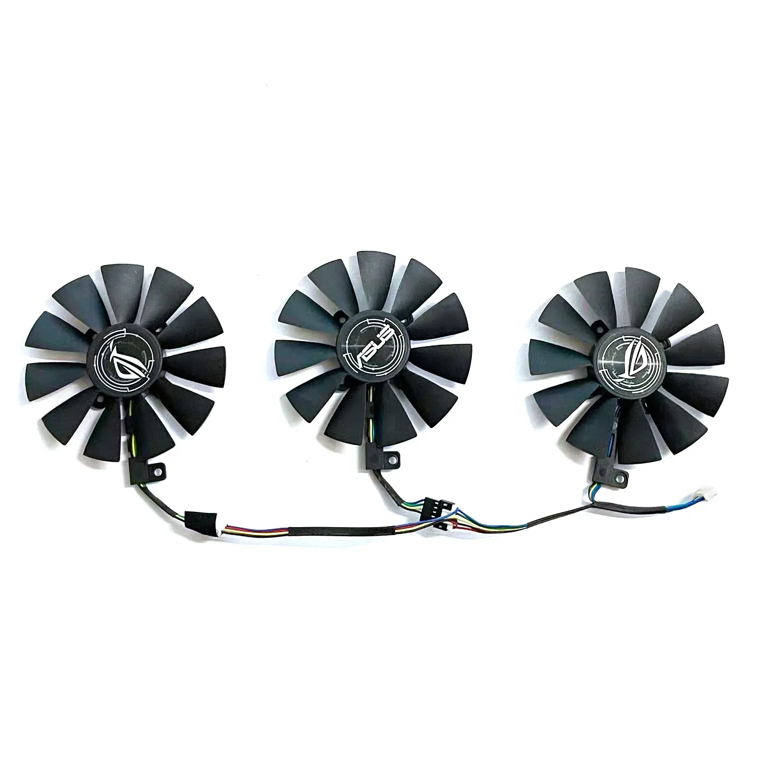 Фото Оригинальный FDC10U12S9-C GTX1080 кулер для графической карты ASUS Strix GTX1060 OC 1080 1070 1080Ti RX 480 кулер вентилятора №2