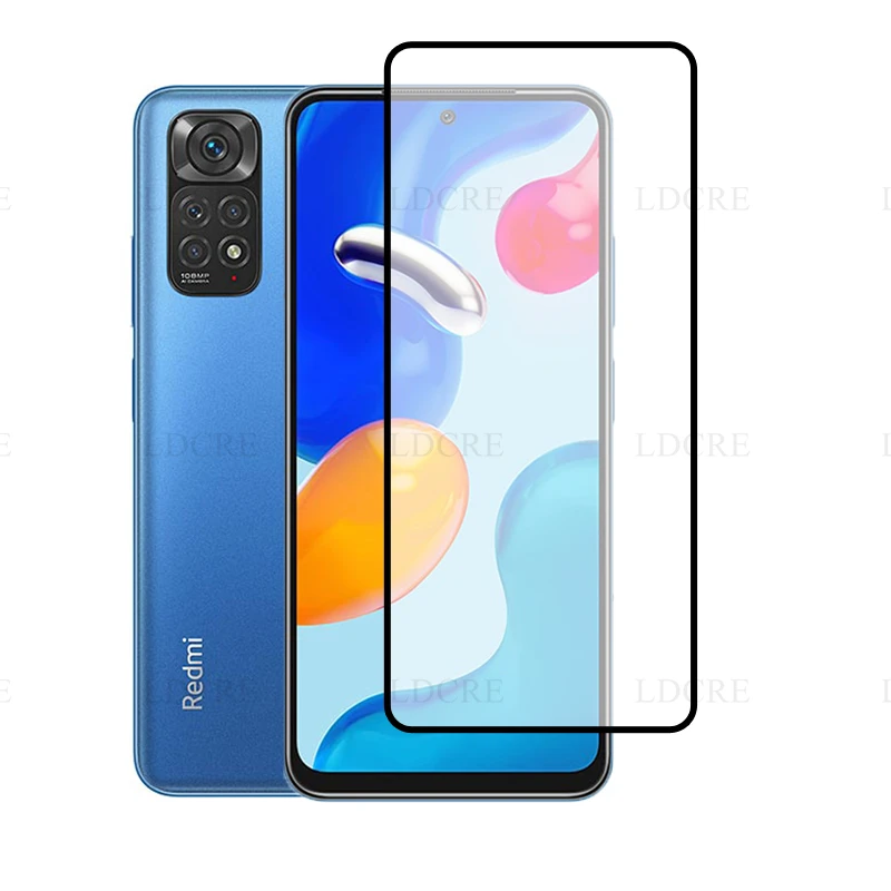 Стекло с полным покрытием для Xiaomi Redmi Note 11S стекло закаленное 11 объектив камеры Pro