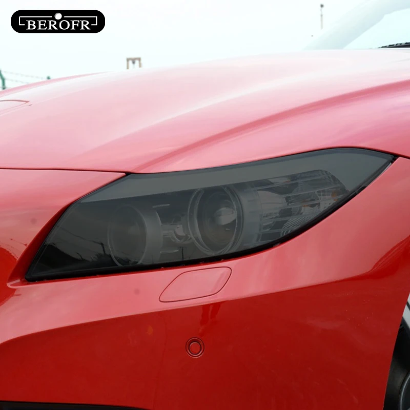 Car Headlight Tint Smoke Black Protective Film Protection Transparent TPU Sticker For BMW Z4 E89 G29 2009 - 2021 Accessories Car Headlight Tint Smoke Black Protective Film Protection Transparent TPU Sticker For BMW Z4 E89 G29 2009 - 2021 Accessories
