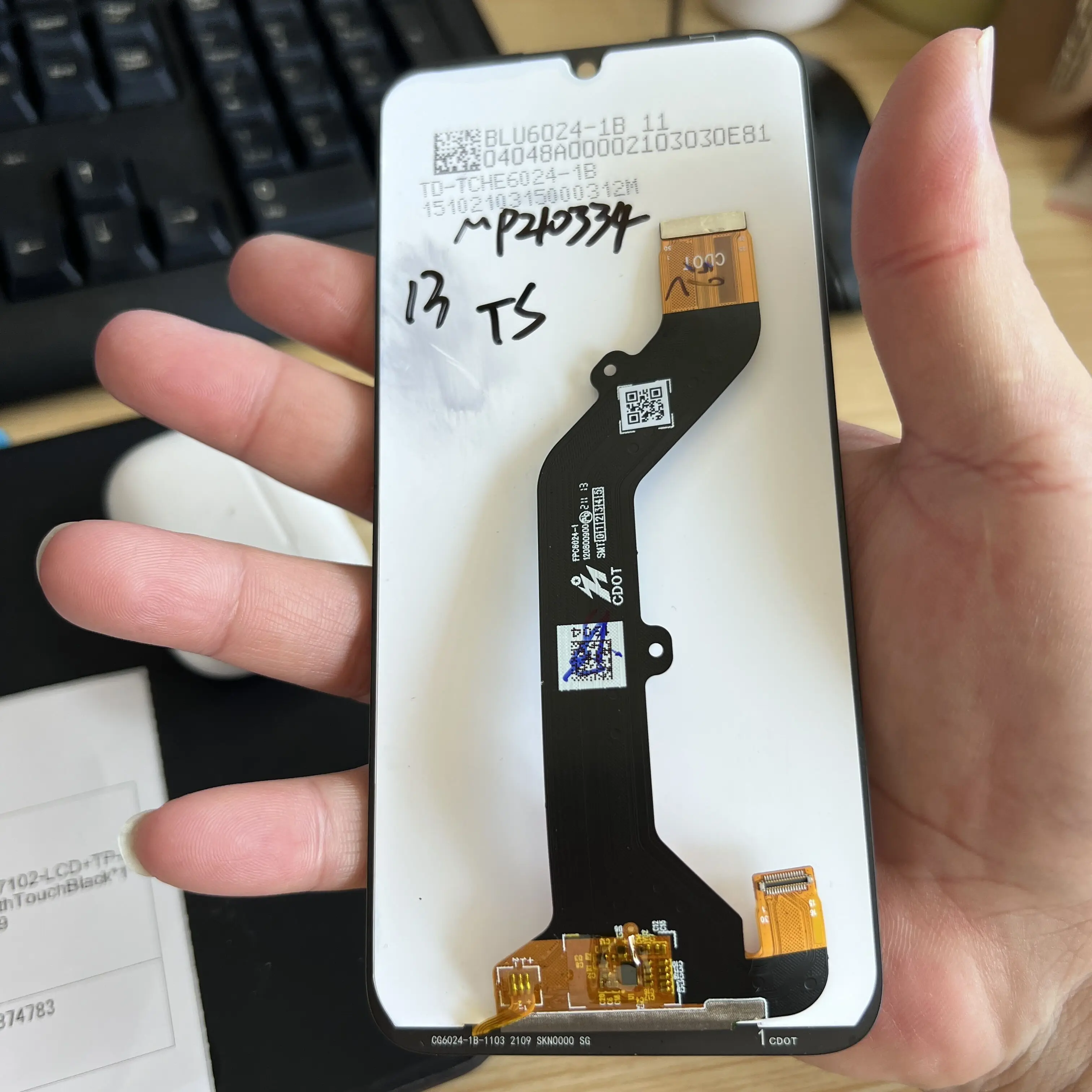 Оригинальный ЖК-дисплей 6,1 дюйма для infinix smart HD 2021 X612B x612, сменный ЖК-экран с дигитайзером для infinix smart HD 2021