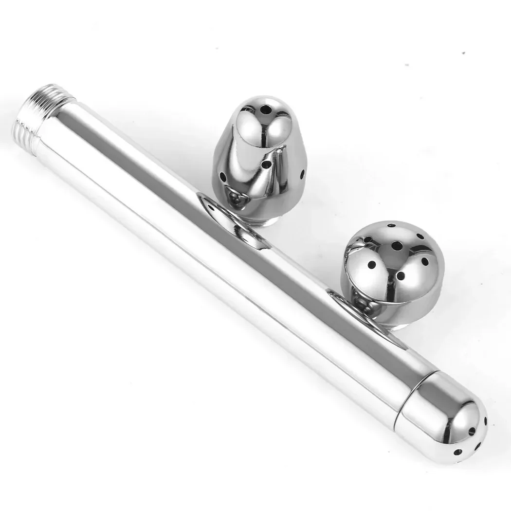 Анальный Душ клизма профессиональный класс алюминия Клизма 3 головки опции для