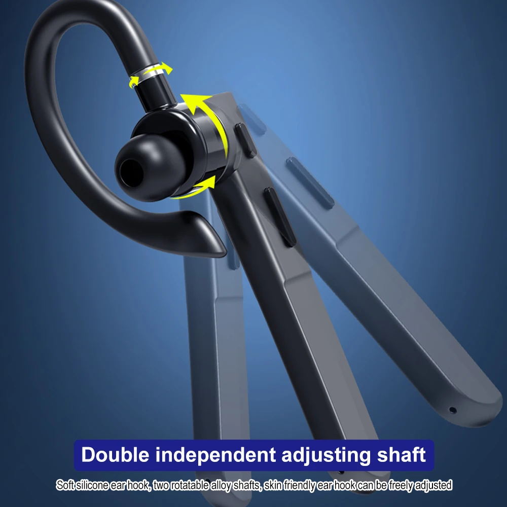 Бизнес Беспроводная гарнитура Handsfree Наушники для обоих правого левого уха