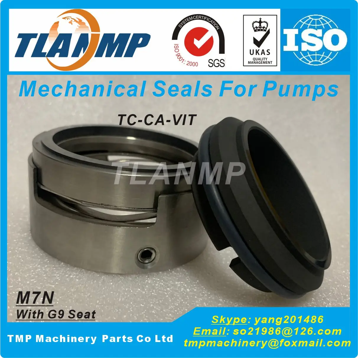 

M7N-40 , M7N/40-G9 , M7N-40/G9 G91 TLANMP механические уплотнения для насосов с G9 / G91 стационарными сидениями