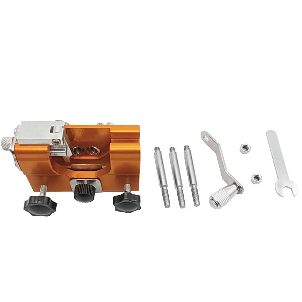 

Portable Stainless Steel + Alloy Chainsaw Sharpener Kit Chainsaw Chain Sharpening Jig For Chainsaws 12ft-20ft For Woodworking