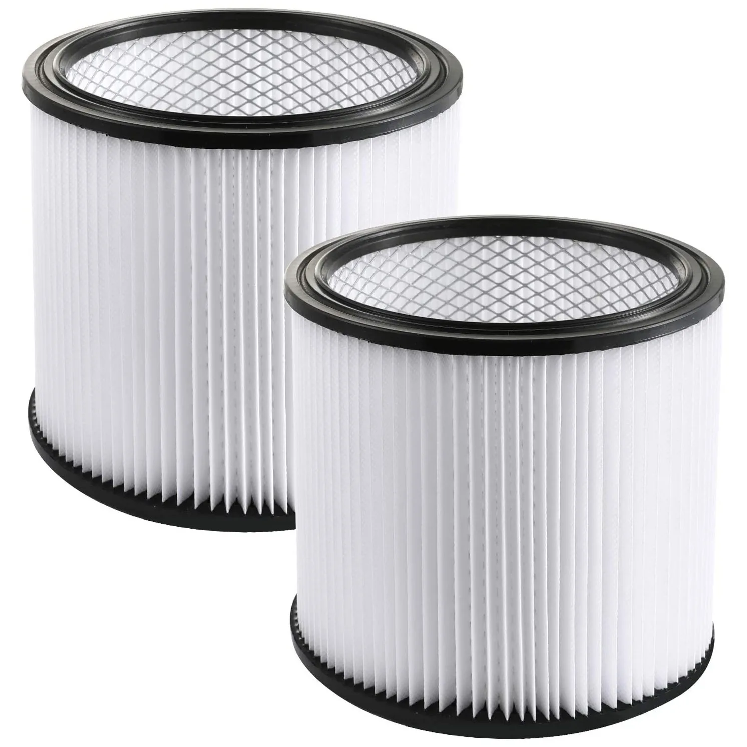 

2Pack Replacement Cartridge Filter for Shop Vac 90304,90350,90333,903-04-00, 9030400,5 Gallon Up Wet/Dry Vacuum Cleaners