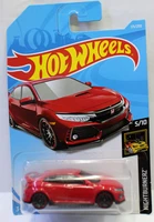 hot wheels mini alloy toys 2018 hondaa civic type r 164 hw nightburnerz diecast model metal car kids toys gift for collection