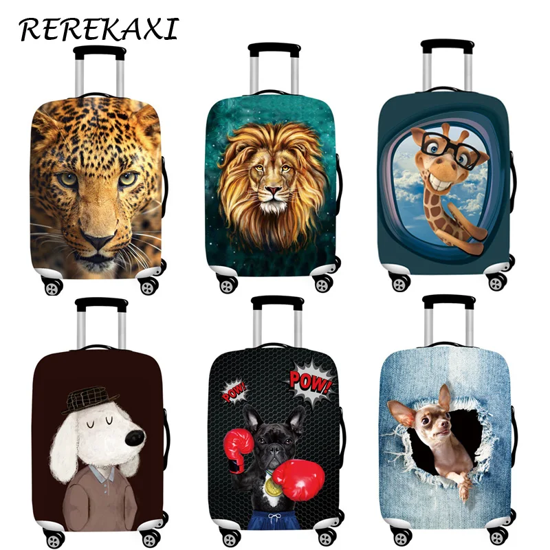 Cover Animal Elastic Baggage Dust Protective Covers Trunk Ca