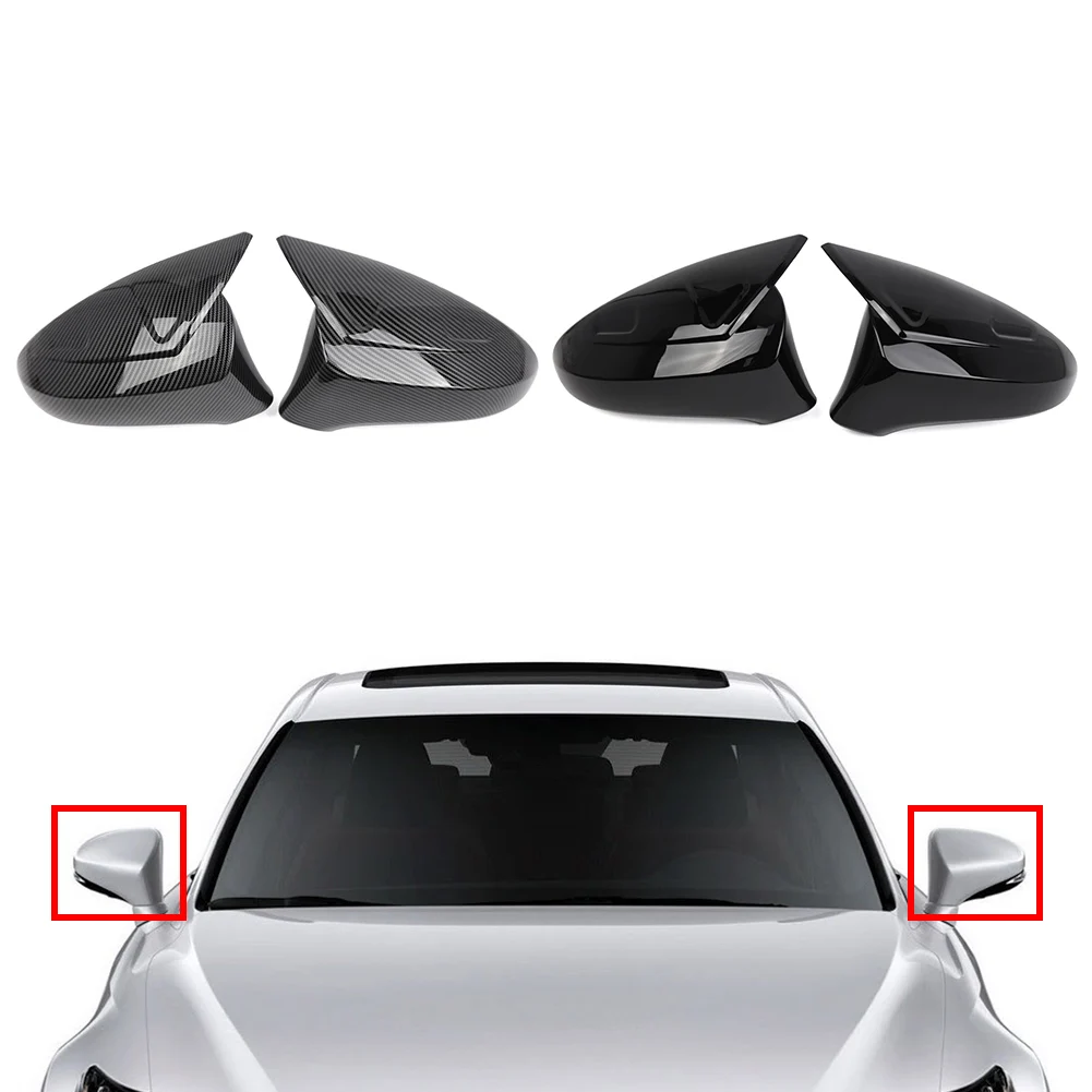 1 пара автомобильных боковых зеркал заднего вида крышка для Lexus IS200 IS250 IS300 IS350
