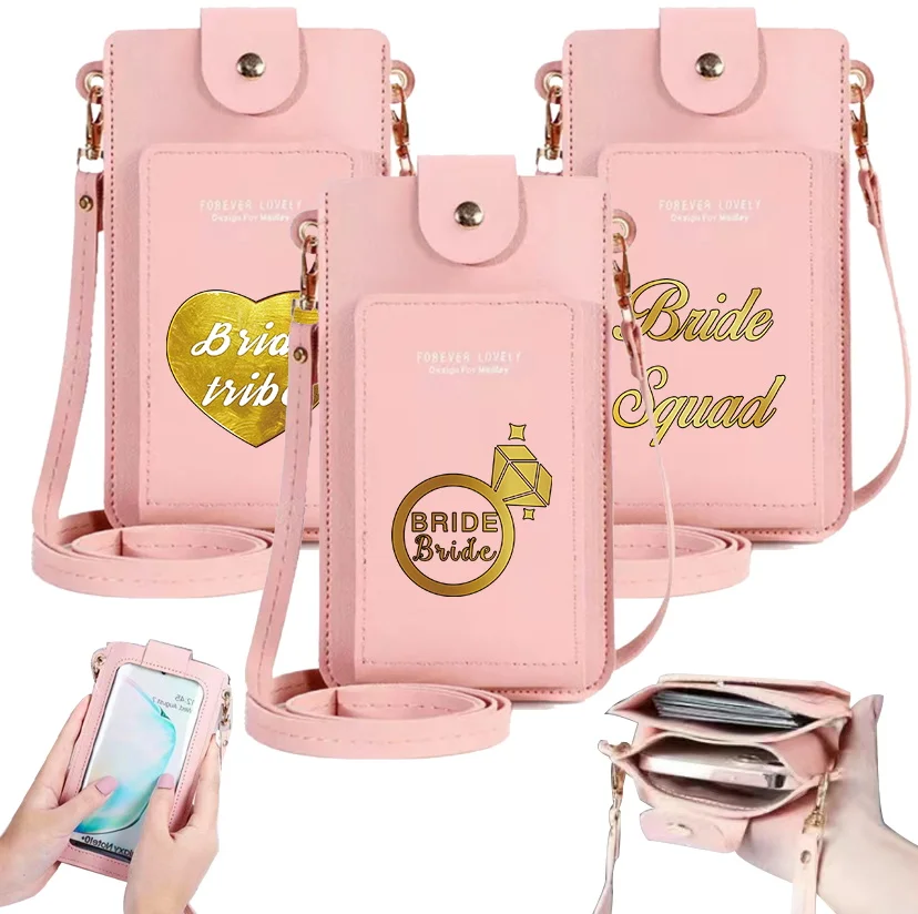 

Модный многофункциональный мини-чехол для телефона с сенсорным экраном для Samsung Galaxy S22 Ultra S21 S20 Plus S10 FE, чехол-кошелек, сумка через плечо