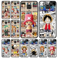 shockproof cover one piece anime deluxe poster for redmi note 5 6 7 8t 8 9t 9s 9 10 10s 11 prime pro max black phone case