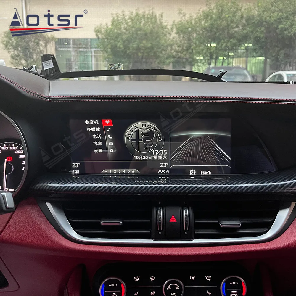 256G Qualcomm для Alfa Romeo 2015-2020 автомобильное стерео радио GPS-навигация Android 11