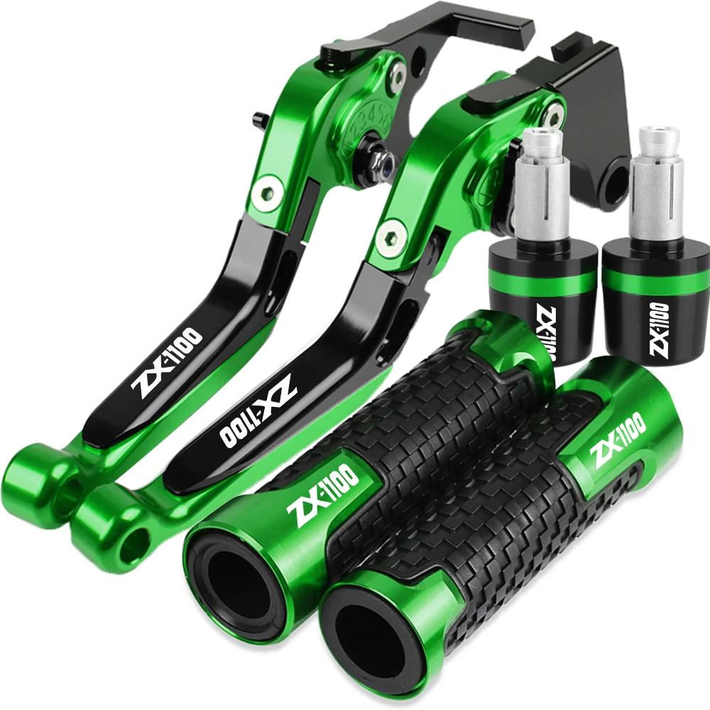 

Рычаги тормозной муфты CNC для мотоциклов Kawasaki ZX1100 ZX-1100 ZX 1100 1990-2001 2000 1999 1998