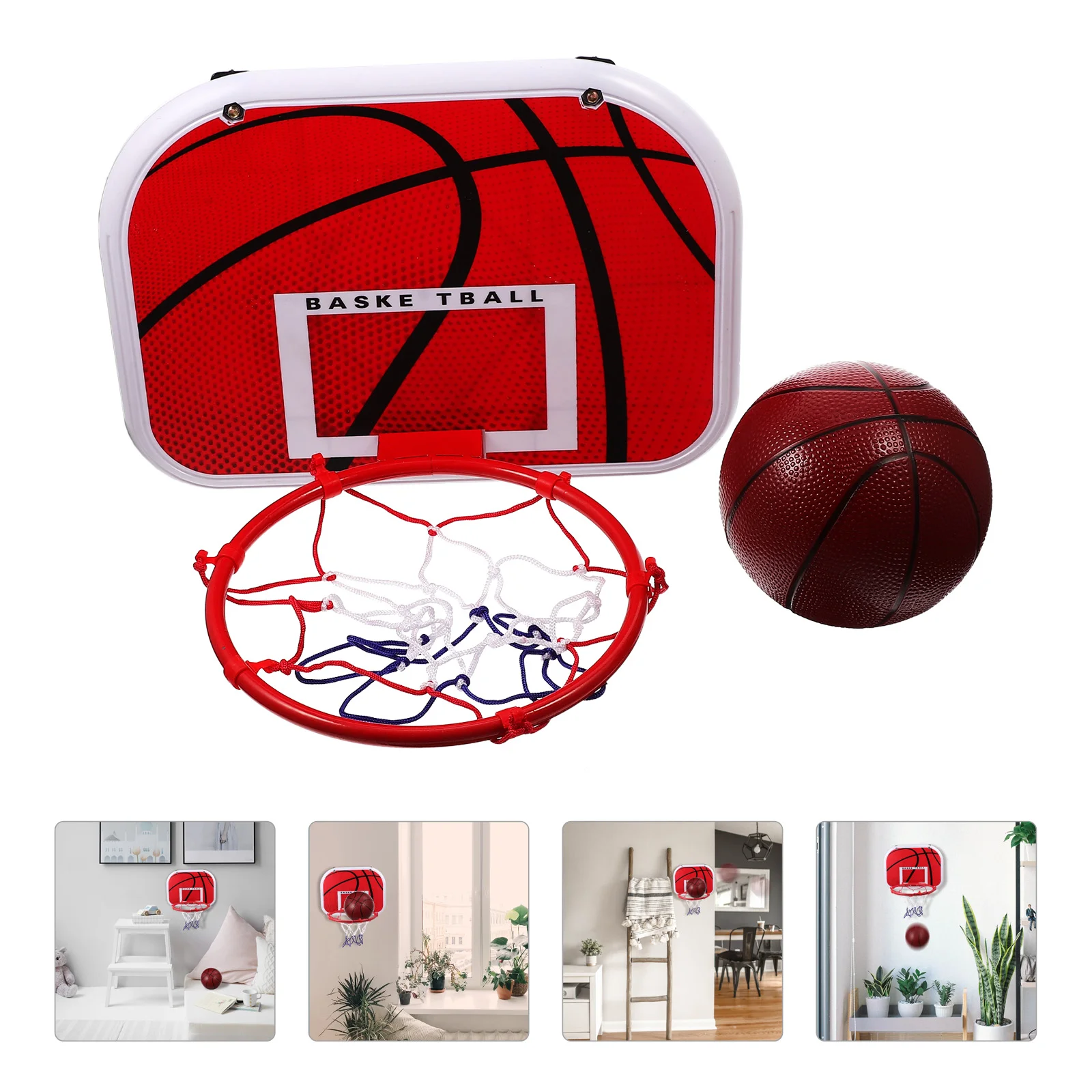 

Hanging Basketball Hoop Indoor Hoops Rack Mini Kids Toys Take Bath Frame Train Child The