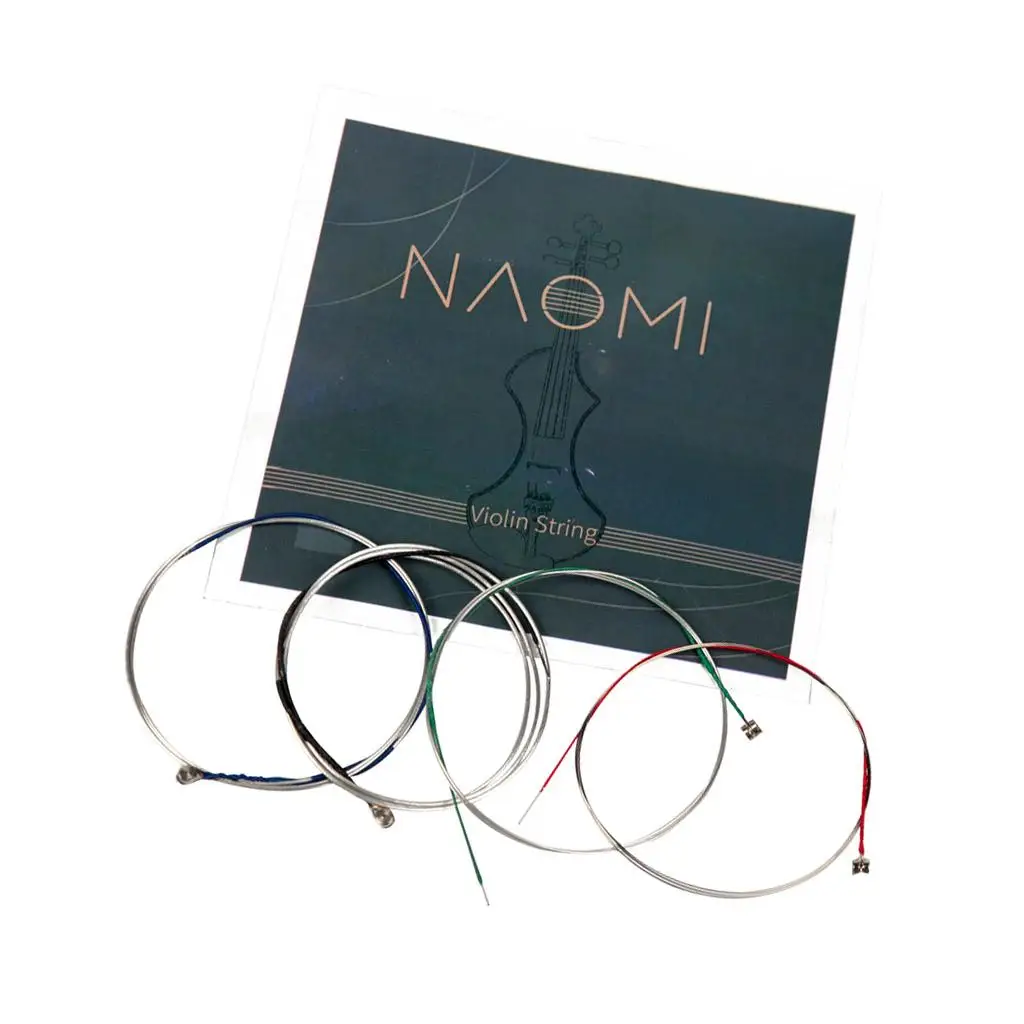 

4pcs/set Violin String Strings for 4/4 3/4 Violin Musical Instrument