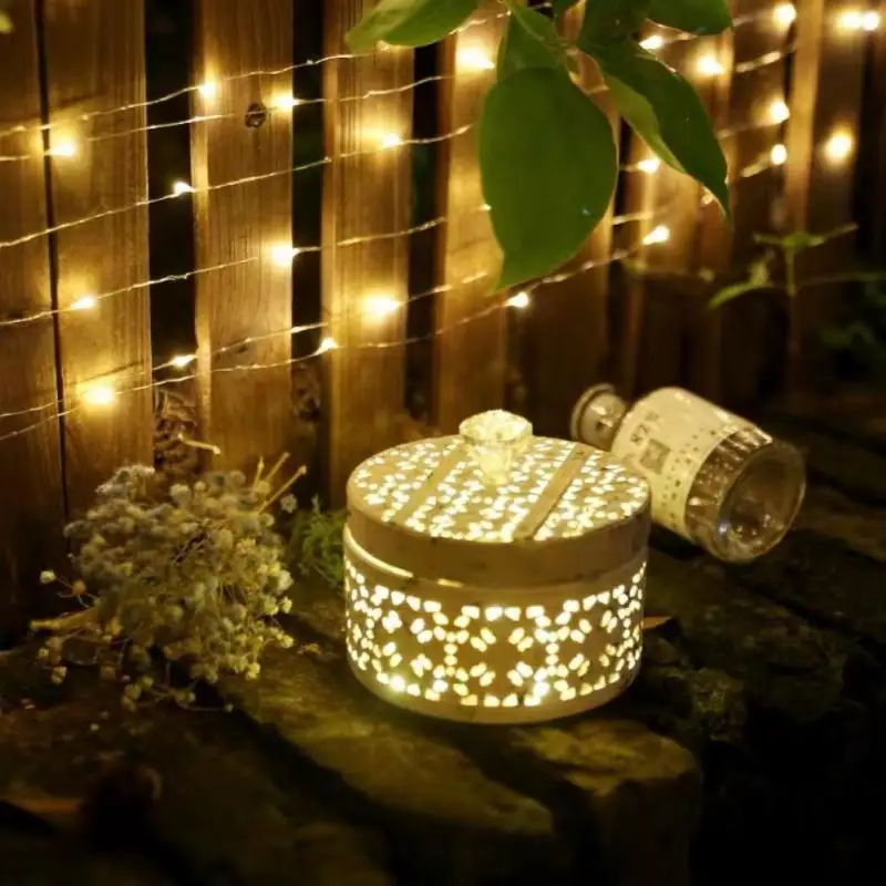

Holiday Christmas Party Fairy Light String Household Led Twinkle Garden Solar Lamp Outdoor Waterproof Led Solar Light Creative