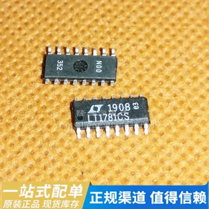 

LT1781CS LT1781CS#PBF IC DVRRCVR 5V RS232 DUAL 16SOIC