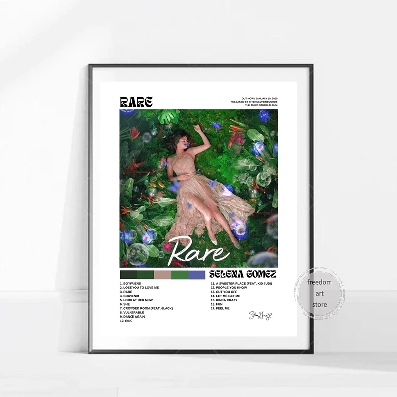 Селена Гомез певец Однократно/репелленон/редкая музыка Обложка серия