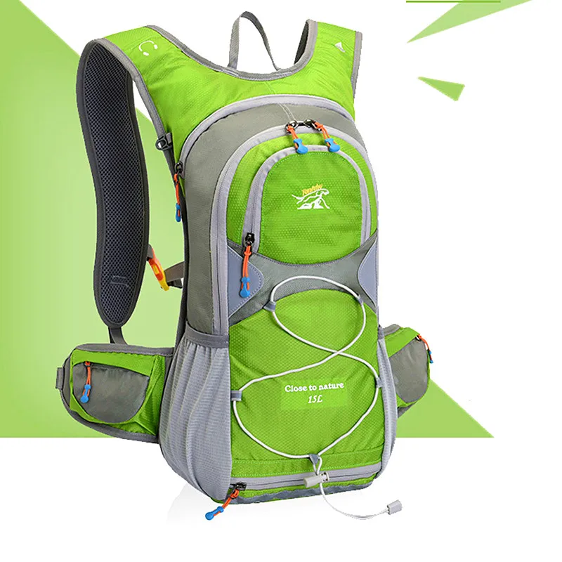 

Мужской женский мужской спортивный рюкзак для активного отдыха, велоспорта, пешего туризма, кемпинга, сумка для бутылки с водой, дорожный рю...