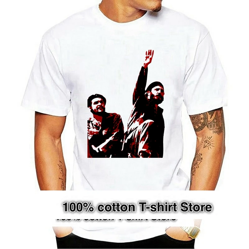 

Good Quality Brand Cotton Shirt Summer Style Cool Shirts Fidel Castro Che Guevara Cuba Men S Tribute T Shirt M09