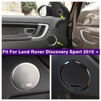 inner window pillar a door stereo speaker audio decor cover trim for land rover discovery sport 2015 2019 interior decoration