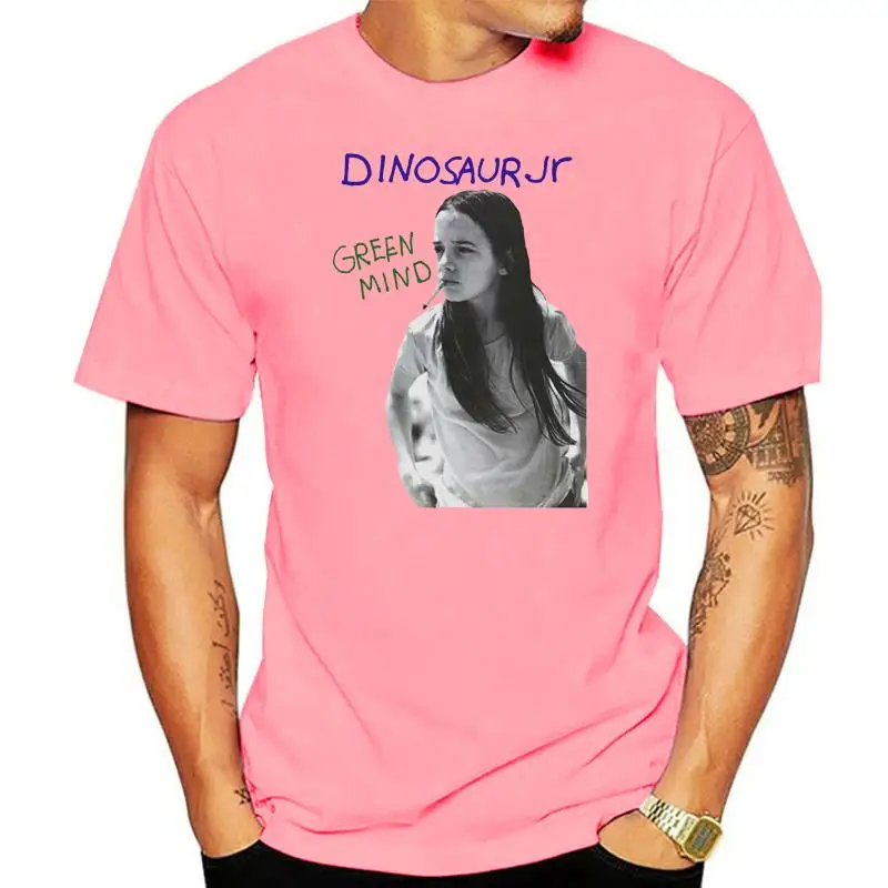 

Dinosaur Jr Green Mind Smoking Girl Rock Music Vintage Unisex T Shirt Top B622 Summer O Neck Tops Tee Shirt
