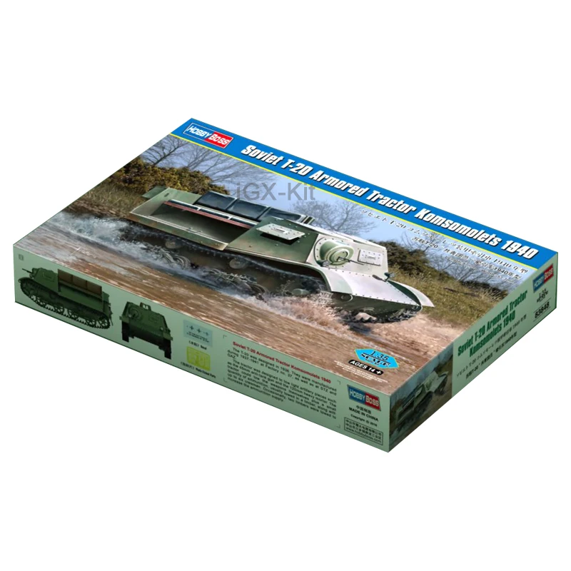 Hobbyboss 83848 масштаб 1/35 1940 советский T20 T-20 бронированный трактор хобби ремесленная