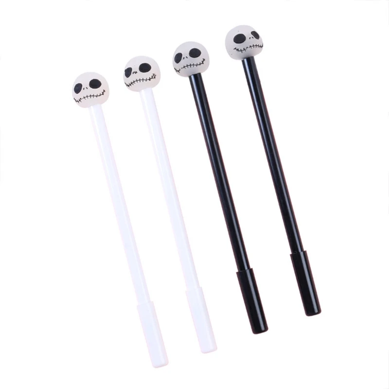 

Стильная светящаяся гелевая ручка со скелетом, 10 шт., многоразовая гелевая ручка 0,5 мм, быстросохнущая ручка для скрапбукинга/планировщика/дневника, предназначенная для детей