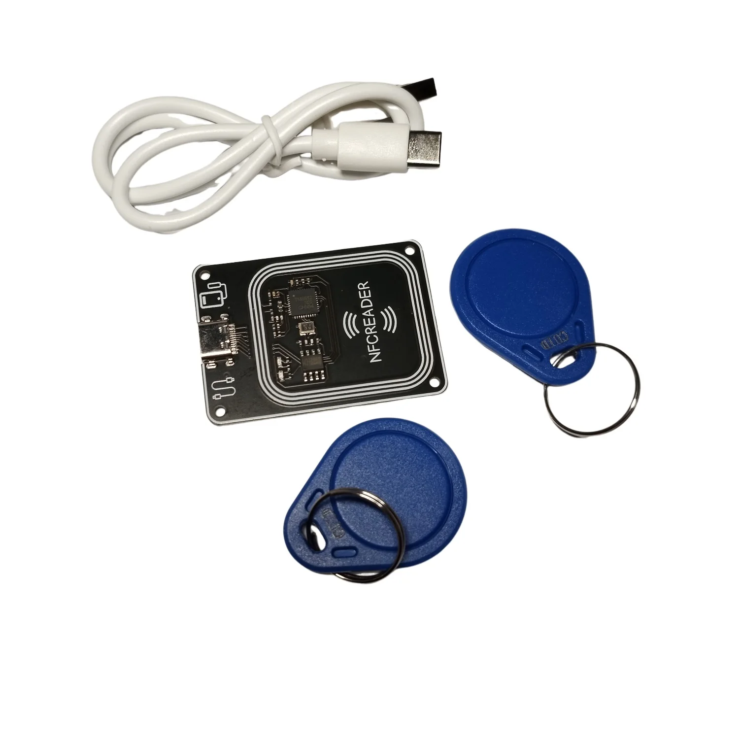 

RFID 13,56 МГц PCR532 PN532 CUID IC Модуль подключения устройства чтения карт с программным интерфейсом типа C