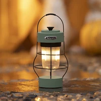 550lm retro led kerosene lamp mini portable camping light 18650 battery 2000mah rechargeable led camping lantern outdoor light