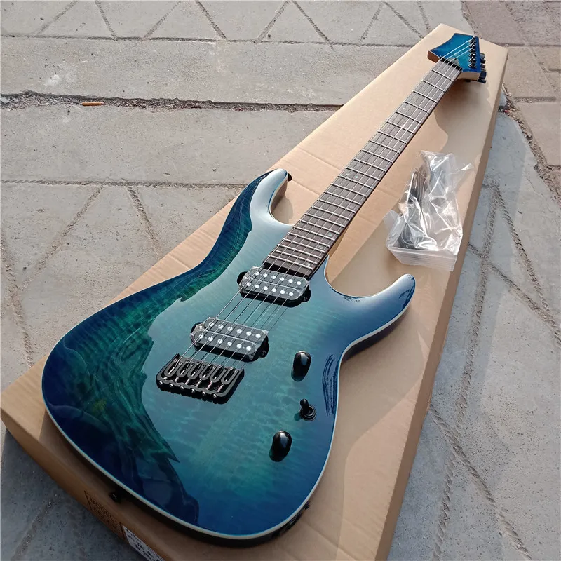 Электрическая гитара с 6 струнами фиксированным мостом