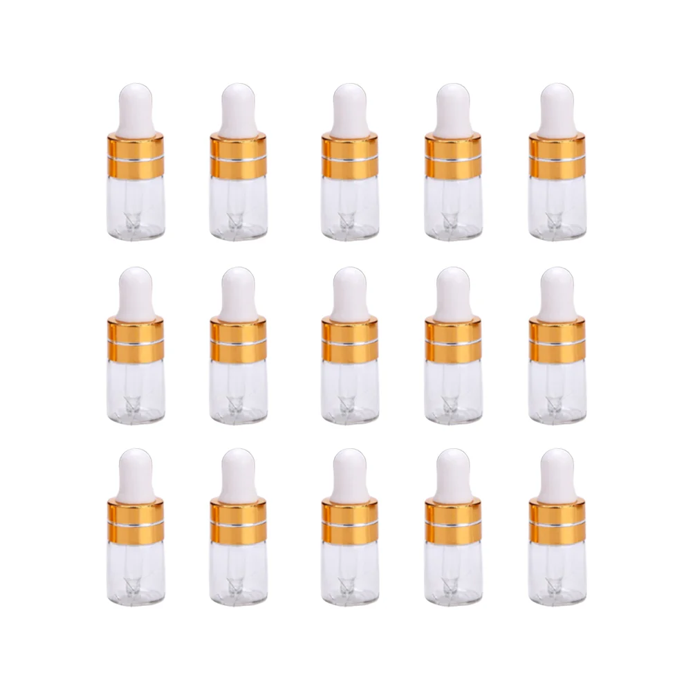 

Sample Vial Bottles Bottle Oil Perfume Cosmetic Essential Jar Container Dropper Glass Aroma Aromatherapy Diffuser Pipette Eye