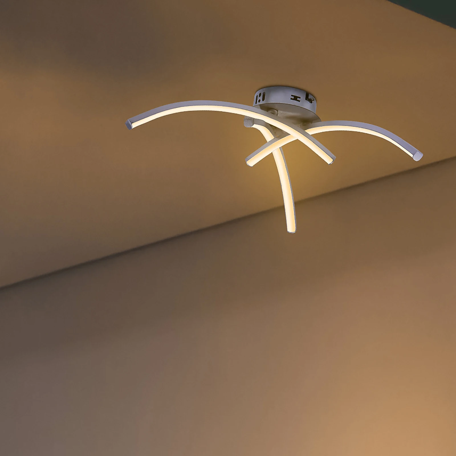 

Kitchen LED Ceiling Light Brightness Modern Satin Lamps High Quality Warm White/White Lighting Color Chandelier Lamp For Bedroom