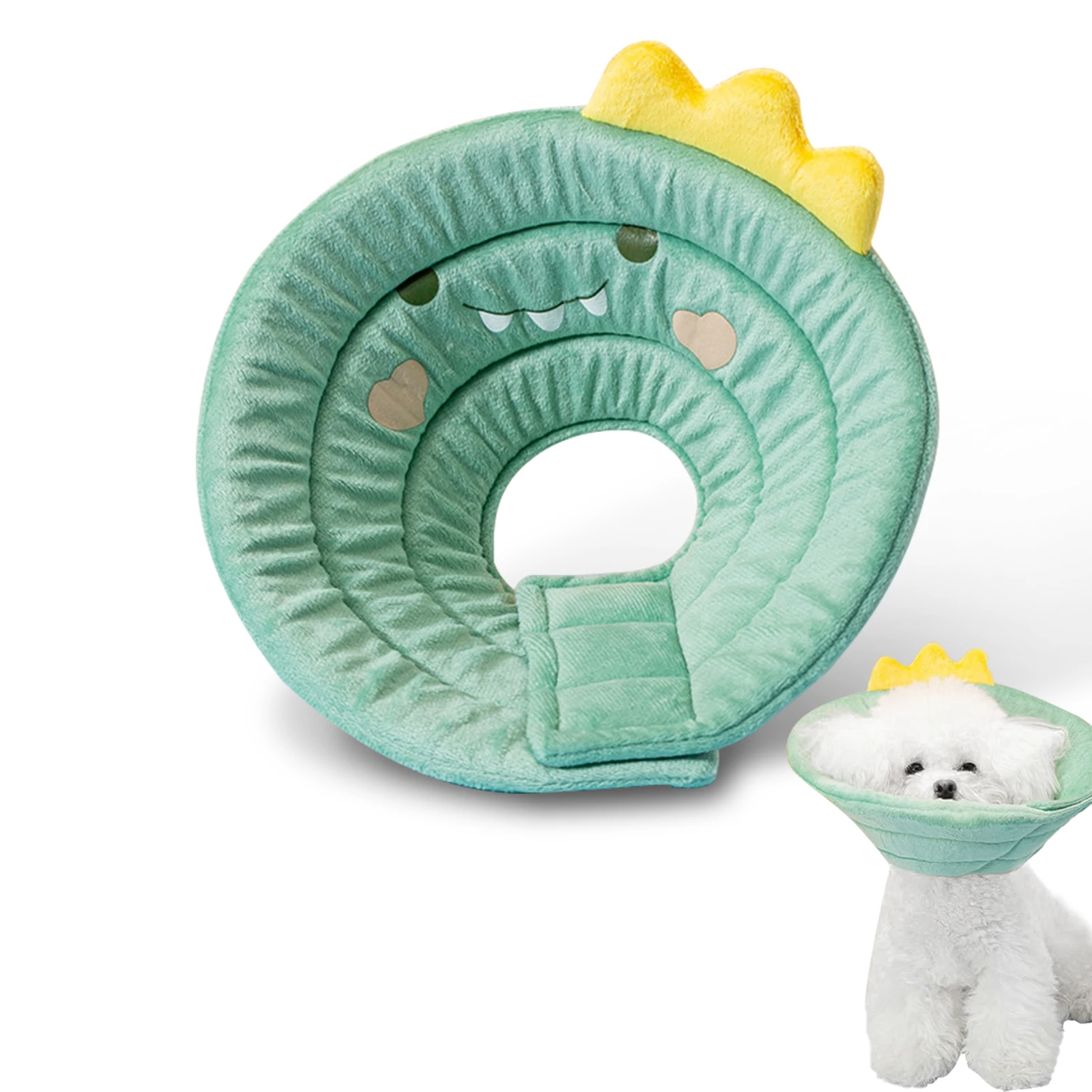 

Ошейник для собак и кошек, удобный регулируемый, Конусный, для DogsStop Licking