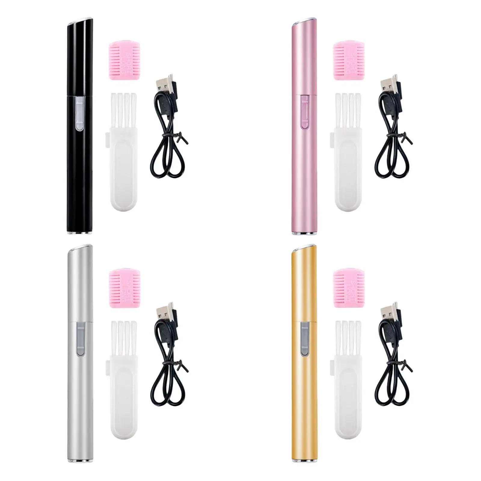 

Eyebrow Trimmer USB Rechargeable No Pulling Sensation Painless for Chin Face