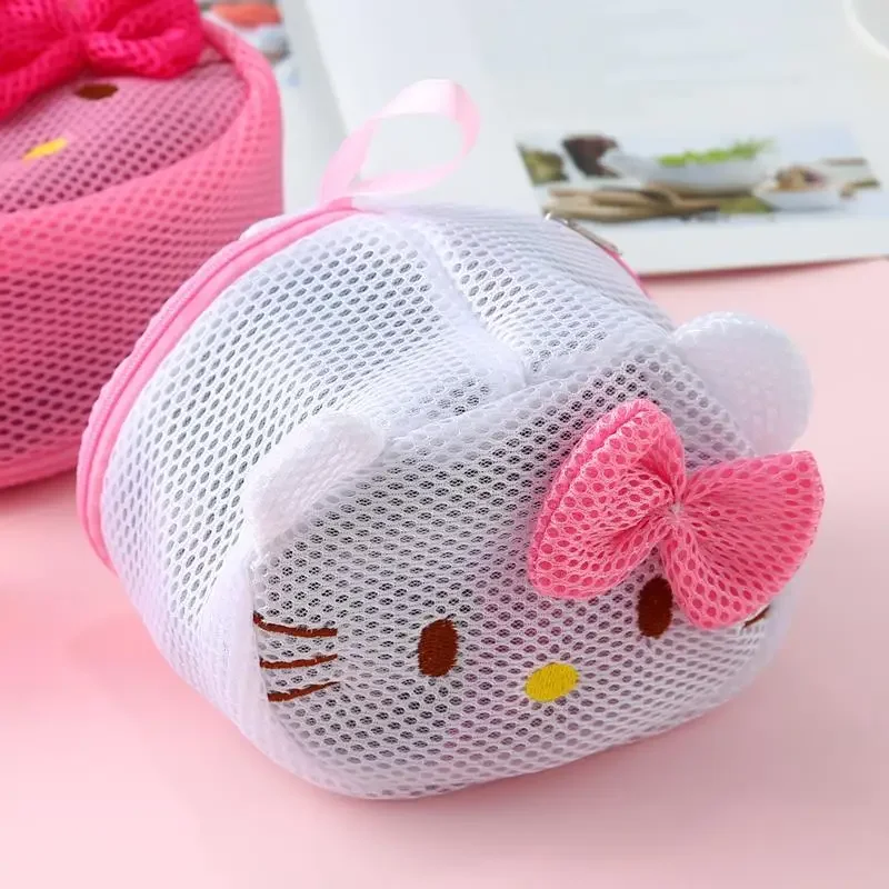 Сетчатая Сумка для стирки Sanrio Hello Kitty сумка нижнего белья милая милые защитные