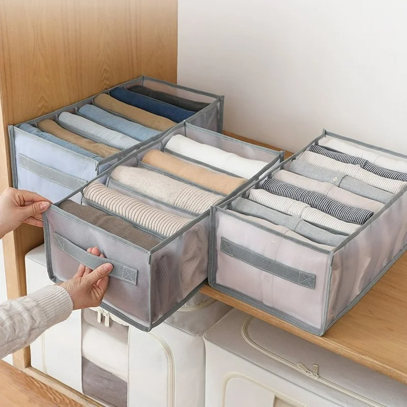 

Home Wardrobe Jeans Drawer Storage Box Children's Clothes Underwear Organizer Wardrobe Organizer Storage Box Treasure Chest
