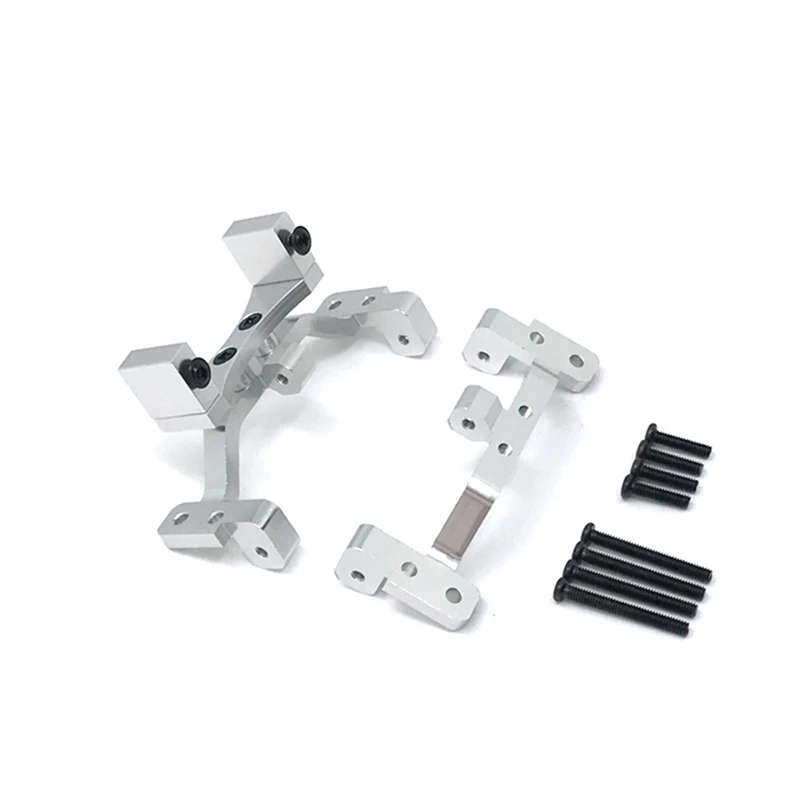 

5X For MN D90 D91 D96 MN99S Metal Pull Rod Base Seat & Axle Up Servo Bracket Mount Accessories,Silver