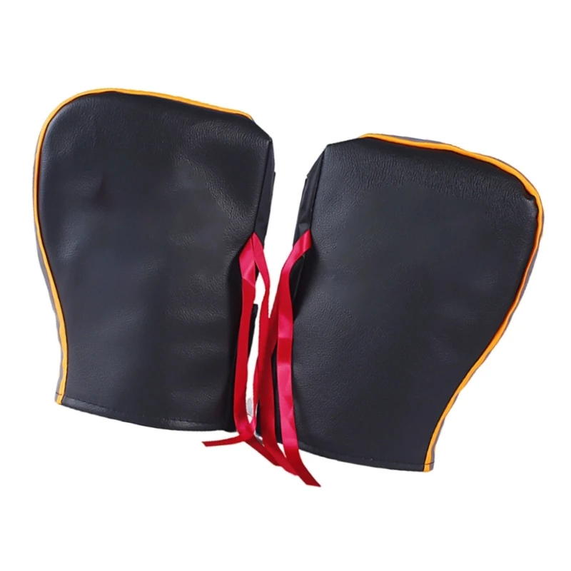 Рукавицы с ручкой для скутера квадроцикла мотоцикла водонепроницаемые