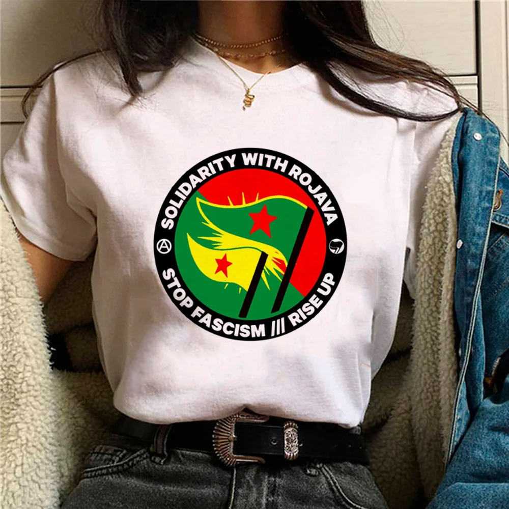 

kurdistan Tee women anime t shirt female comic harajuku clothing