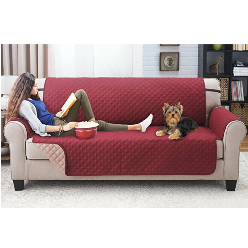 

1/2/3 Seat Pet Mat Waterproof Anti-dirty Pet Sofa Covers Anti-Slip Removable Washable Mat Furniture Protector Pet Supplies