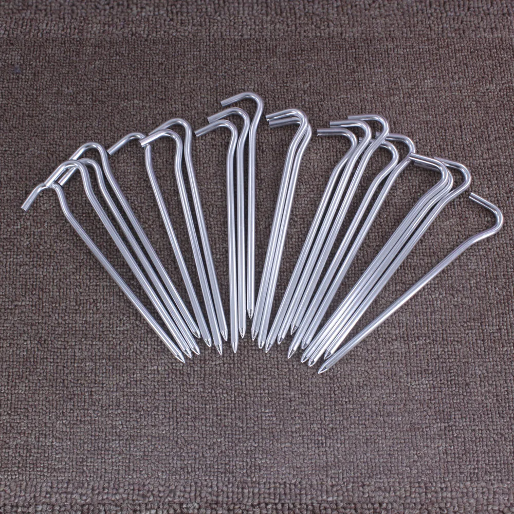 

Aluminum alloy tent nail outdoor camping tent wooden pile canopy nail ground nail tent accessories