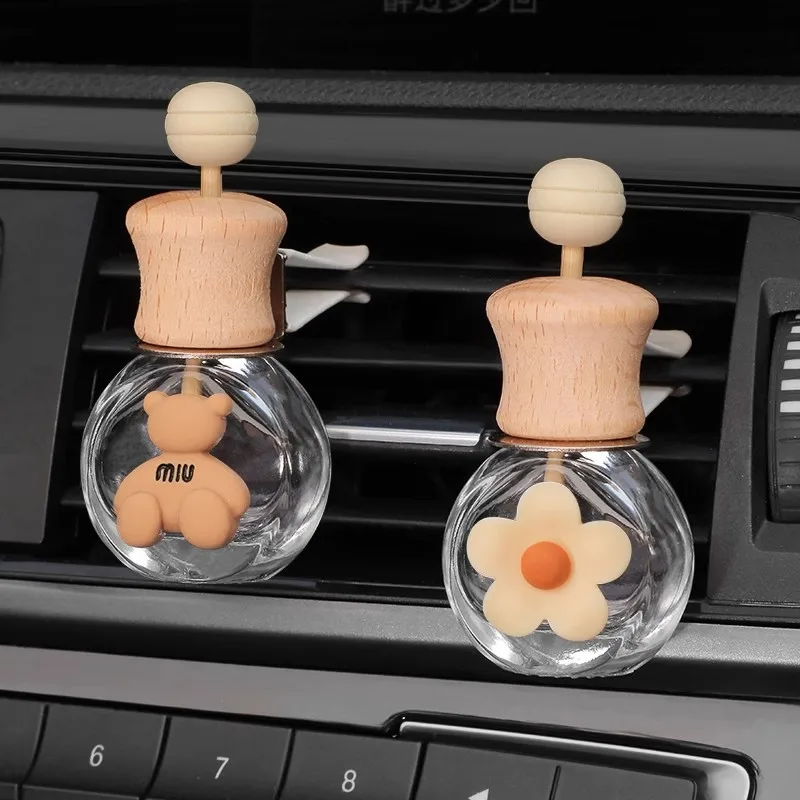 8 мл Автомобильная ароматическая бутылка с зажимом для выпускного отверстия