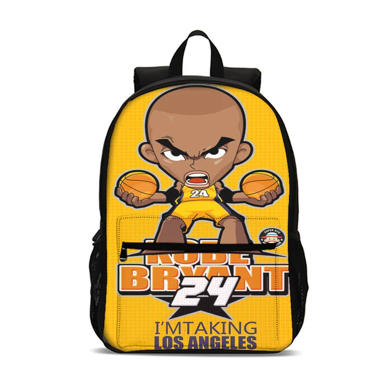 

Basketball Caricature Schoolbag School Student Large Capacity Backpack Tote Bag Children's Men Travel Teens Mochilas Bolsas Y2k
