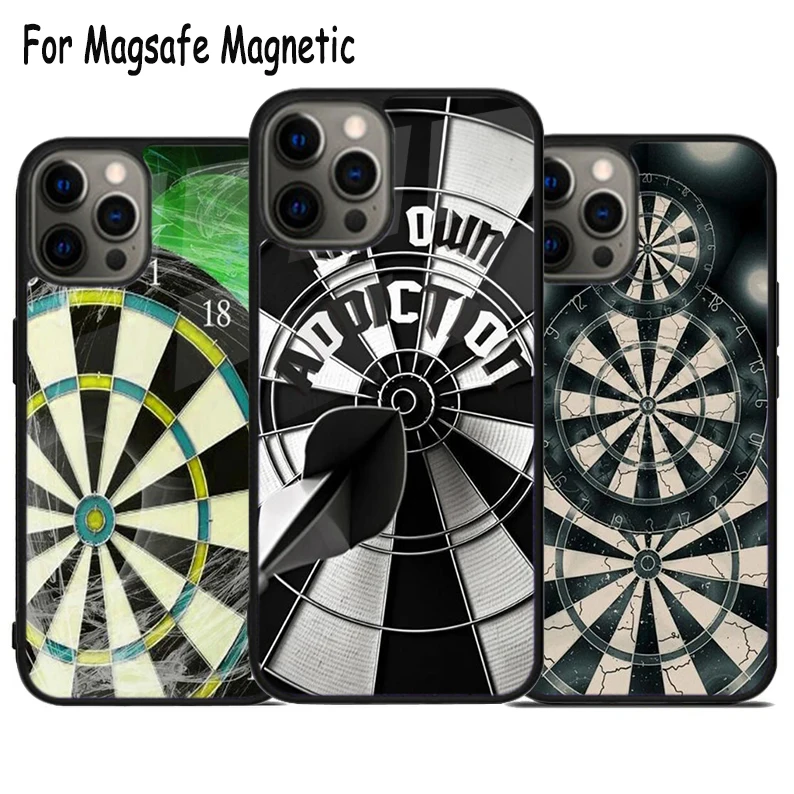 Магнитный чехол-бампер Magsafe для iPhone 15 16 14 13 11 12 Pro Max Plus