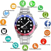 new nfc smart watch men full touch screen sport multifunction bluetooth calling watch ip68 waterproof smartwatch for android ios
