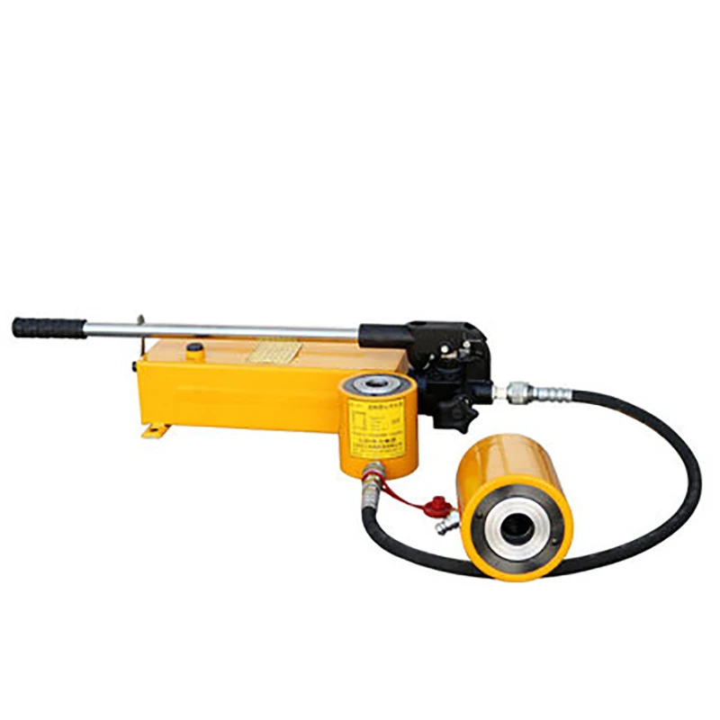 

RCH-123 12T 76mm Hollow Hydraulic Jack One-way RCH Separate Hydraulic Hollow Cylinder body hight 184mm